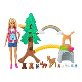 Barbie Wilderness Guide Doll and Playset, Multicolor