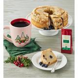 Holiday Mug, Coffee, and Coffee Cake by Wolfermans