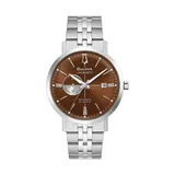 Bulova Aerojet Men's Automatic Silver-Tone Stainless Steel Bracelet Watch