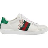 Ace Sneaker With Kitten - White - Gucci Sneakers