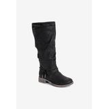 Women's Bianca Briana Water Resistant Knee High Boot by MUK LUKS in Black (Size 6 M)