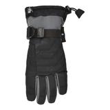 Grand Sierra Boys' Ski gloves Black/Grey - Black & Gray Camo Snowboard Gloves