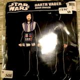 Disney Other | Adult Darth Vader Costume Deluxe - Star Wars All Sizes Are Available | Color: Black/White | Size: Xs Small Medium Large Xl