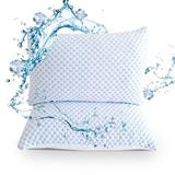 Alwyn Home Eakins Shredded Memory Foam King Plush Support Pillow Metal, Size 20.0 H x 40.0 W x 10.0 D in | Wayfair 9DA866087B8F4161A634B826B0DA2BC1