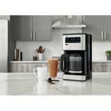Braun 14-Cup Pure Flavor Coffee Maker, Stainless Steel in Black/Brown, Size 14.8 H x 8.7 W x 9.3 D in | Wayfair KF5650BK