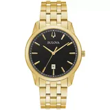 Bulova Men's Classic Stainless Steel Watch - 97B194, Size: Large, Gold