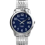 Timex Men's Easy Reader Perfect Fit Expansion Band Watch - TW2V05500JT, Size: Medium, Silver