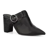 New York & Company Stella Women's Block Heel Mules, Size: 11, Black