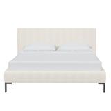 AllModern Rand Bed Upholstered/Polyester in Gray/White, Size 37.0 H in | Wayfair B1E5324883A84A6087F549BBC041E429