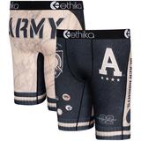 Youth Ethika Black/Gold Army Black Knights Collegiate Schoolin' Boxers Briefs