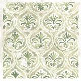 Bungalow Rose Boho Tile V Canvas & Fabric in Green, Size 20.0 H x 20.0 W x 1.25 D in | Wayfair F5AFC798F3D6457A90BAE97E090C3D4D