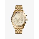 Lexington Gold-tone Watch Mk8286 - Metallic - Michael Kors Watches