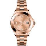 Quartz Rose Dial Rose Gold-tone Watch - Pink - Ice-watch Watches