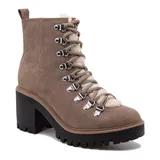 Esprit Flynn Women's High Heeled Combat Boots, Size: 7.5, Med Brown
