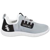 "Youth Gray/Black Chicago White Sox Glow Pros Low-Top Light-Up Shoes"