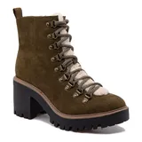 Esprit Flynn Women's High Heeled Combat Boots, Size: 10, Green