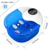 Commission Pedicure Foot Spa Tub in Blue/White, Size 7.1 H x 13.4 W x 15.7 D in | Wayfair Commission88d5c24