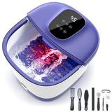 Commission Foot Spa Bath Massager in Indigo, Size 9.4 H x 13.0 W x 14.6 D in | Wayfair Commission54ac887