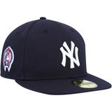Men's New Era Navy York Yankees 9/11 Memorial Side Patch 59FIFTY Fitted Hat