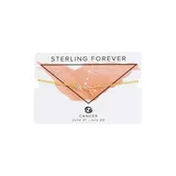 Sterling Forever Constellation Bracelet - Cancer, Gold