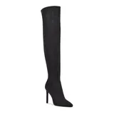 Nine West Tacy 02 Women's Over-the-Knee Boots, Size: 5, Black