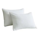 Cool Knit with Balance Fill Pillow by St. James Home in White (Size STANDARD)