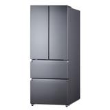 Summit Appliances 28" Counter Depth Bottom Freezer 14.8 cu. ft. Refrigerator in Black/Gray/White, Size 70.63 H x 27.5 W x 26.88 D in | Wayfair