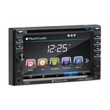 Planet Audio P9640B Double DIN Bluetooth DVD 6.2 in. Touchscreen Car Stereo