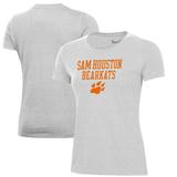 Women's Under Armour Gray Sam Houston State Bearkats Performance T-Shirt