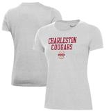 Women's Under Armour Gray Charleston Cougars Performance T-Shirt