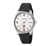 Women's Wenger by Swiss Army White South Dakota Coyotes City Active Silicone Bracelet Watch