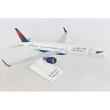17 Stories Skymarks SKR545 Delta Airlines Boeing 757-200 1:150 Scale New Livery REG in White, Size 7.0 H x 12.0 W x 10.0 D in | Wayfair