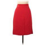 Sonia Rykiel Casual Skirt: Red Solid Bottoms - Size 40