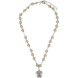 Beaded Chain Link Necklace - Metallic - Maison Margiela Necklaces