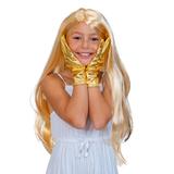 Skeleteen Costume Wigs - Blonde Hair Long Princess Dress-Up Wig