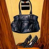 Nine West Bags | Cozy Nine West Tote And Beautiful Pumps!!! | Color: Black | Size: Os
