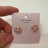 Kate Spade Jewelry | Kate Spade New York Flying Colors Blush Marquise Cluster Earrings | Color: Pink | Size: Os