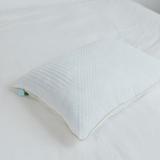 Martha Stewart Shapeable Support Pillow Polyester/Memory Foam in White, Size 20.0 H x 36.0 W x 5.0 D in | Wayfair PG-2515TENK2PK-KG