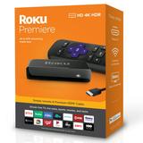 Roku Premiere HD/4K/HDR Streaming Media Player, Simple Remote and Premium HDMI Cable