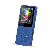 AGPTEK A02 8GB MP3 Player, 70 Hours Playback Lossless Sound Music Player,Supports up to 128GB, Dark Blue