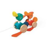 Janod Duck Family Pull Along Toy