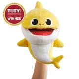 Pinkfong Baby Shark Official Song Puppet with Tempo Control - Baby Shark - Interactive Preschool Plush Toy - By WowWee