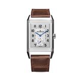 Jaeger-LeCoultre Reverso Classic Large Stainless Steel & Leather Strap Watch
