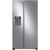 Samsung 22-cu ft Counter-Depth Side-by-Side Refrigerator with Ice Maker (Fingerprint Resistant Stainless Steel) ENERGY STAR | RS22T5201SR