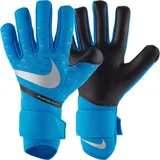 Nike Phantom Shadow Soccer Goalkeeper Gloves, Size 8, Blue