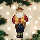 Old World Christmas Western Santa Hanging Figurine Ornament Glass, Size 4.75 H x 2.5 W x 1.5 D in | Wayfair 40312