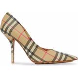 Vintage Check Point-toe Pumps - Brown - Burberry Heels