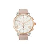 Michele Sporty Sport Sail Two-Tone Pink Gold Watch