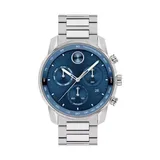 Movado Blue Dial Bold Blue Dial Bracelet Watch