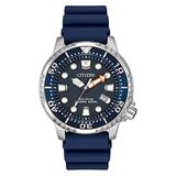 Citizen Eco-Drive Promaster Diver Quartz Men's Watch, Stainless Steel with Polyurethane strap, Blue (Model: BN0151-09L)